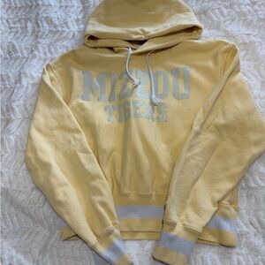 Champion Yellow Mizzou Tigers Hoodie